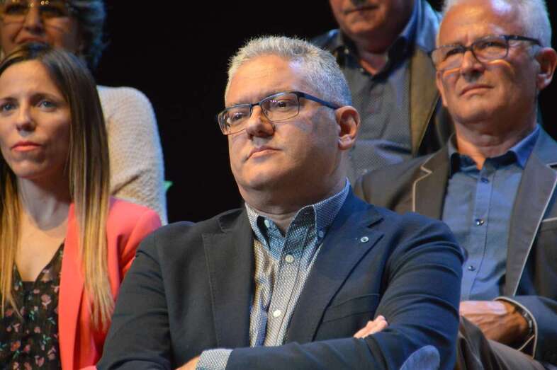 Sergio Suárez es  miembro de la candidatura de Nueva Canarias al Ayuntamiento de Telde (Foto TA)